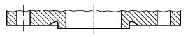  Уплотнительная поверхность фланцев DIN EN 1092-1 Form H